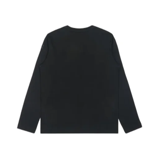 T-Shirt With Round Neck And Long Sleeves