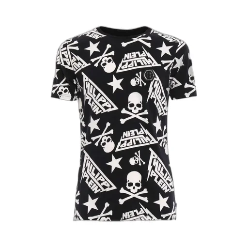 T-Shirt With Round Neck And Short Sleeves