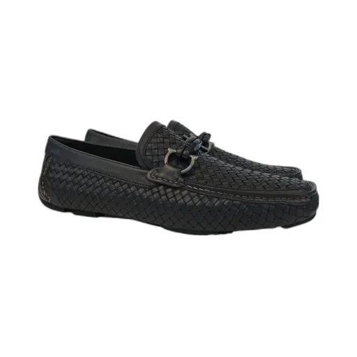 Knitted Details Business Casual Shoes