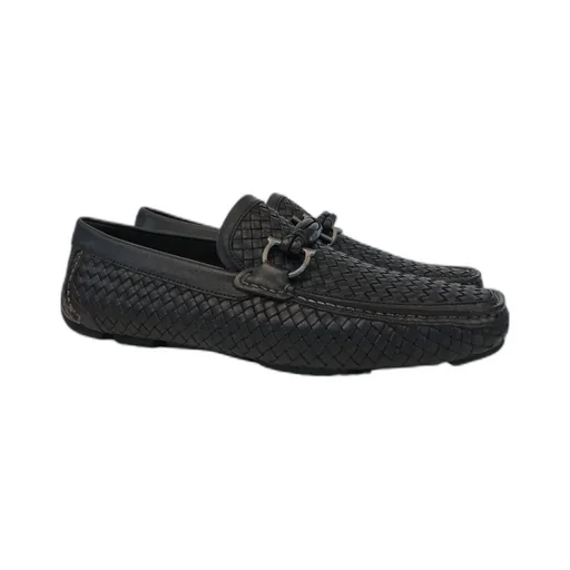 Knitted Details Business Casual Shoes