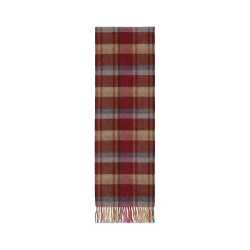 Plaid Detail Scarf