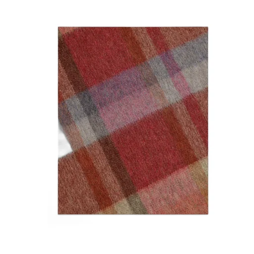 Plaid Detail Scarf