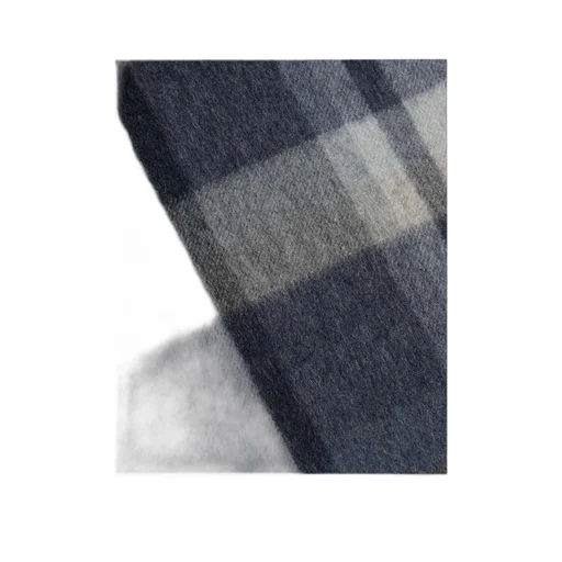 Plaid Detail Scarf