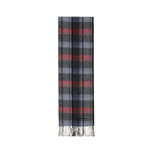 Plaid Detail Scarf
