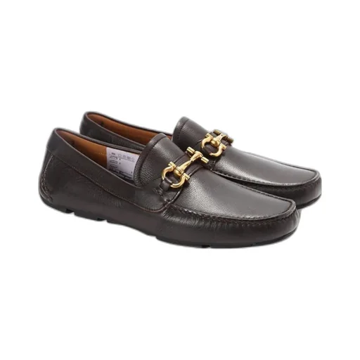 Metal Buckle Business Casual Shoes