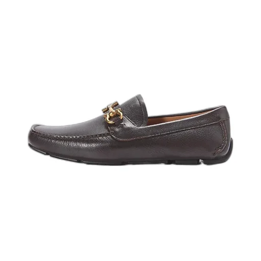 Metal Buckle Business Casual Shoes