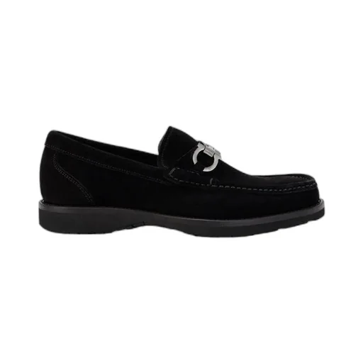 Logo Buckle Business Casual Shoes