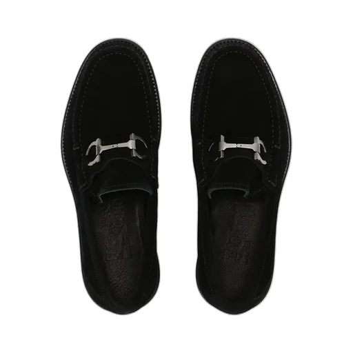 Logo Buckle Business Casual Shoes