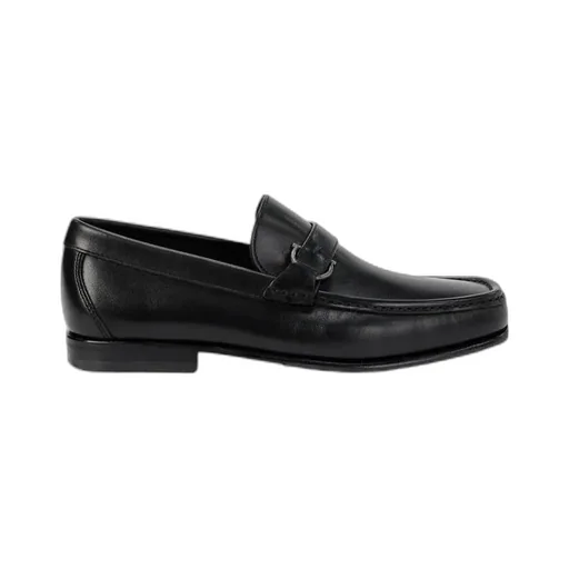 Logo Buckle Business Casual Shoes