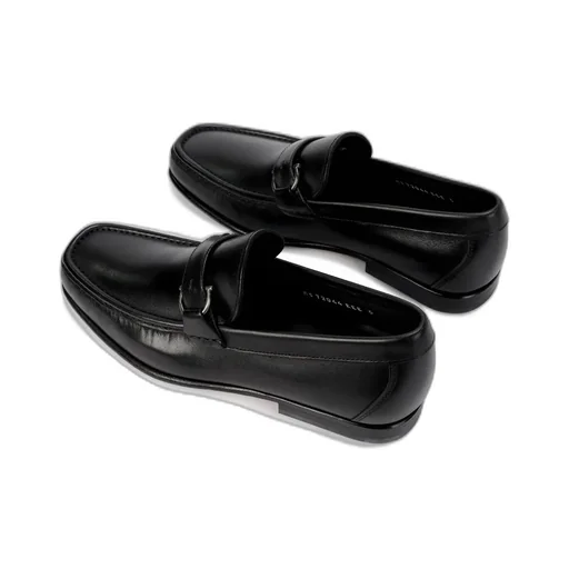 Logo Buckle Business Casual Shoes