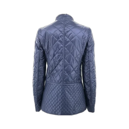 Quilted Cotton Suit With Vertical Collar