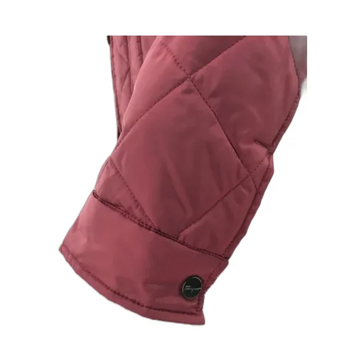 Quilted Cotton Suit With Standing Collar