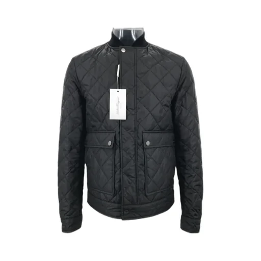 Diamond Quilted Quilted Cotton Suit