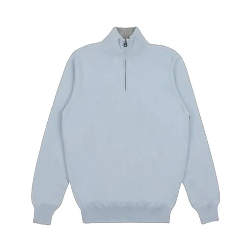 Semi-Zipper Sweater