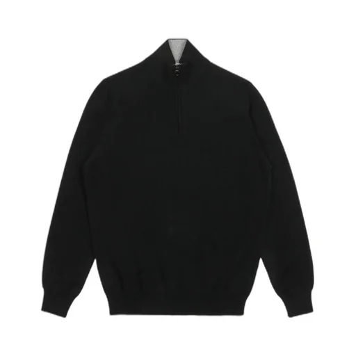 Semi-Zipper Sweater