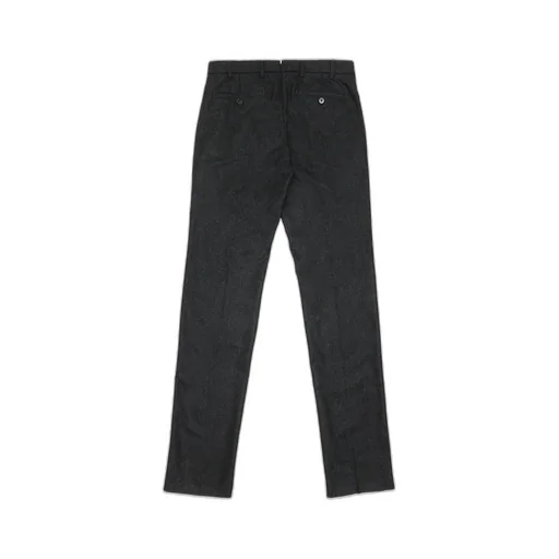 Dark Gray Straight Casual Pants