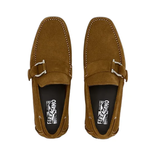 Logo Buckle Business Casual Shoes