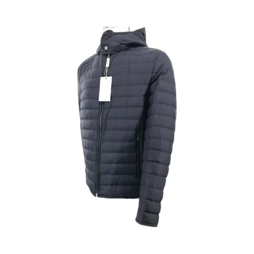 Hooded Quilted Down Jacket