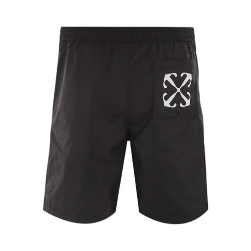 Off-White Arr Surfer Logo Printed Swimming Shorts