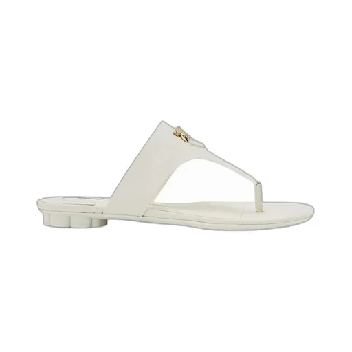 Logo Leather Sandals