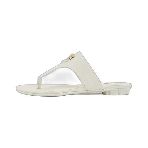 Logo Leather Sandals