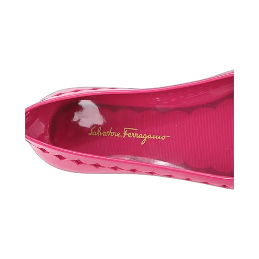 Jelly Series Bow-Decorated Flat Shoes