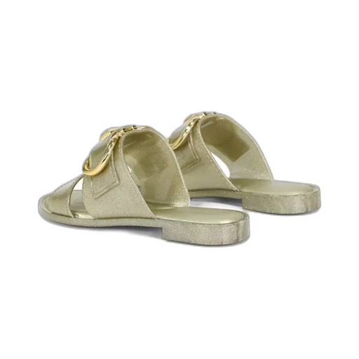 Logo Buckle Flip-Flops
