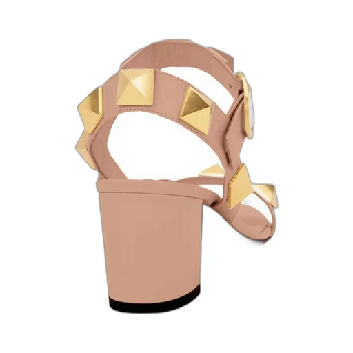 Roman Stud Calfskin Sandal 60 Mm