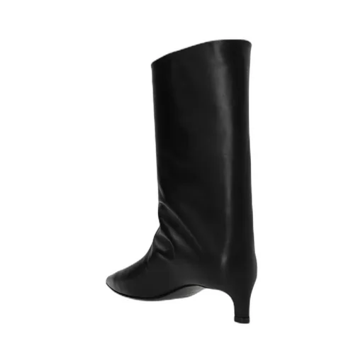 Jil Sander Pointed-Toe High Ankle Boots
