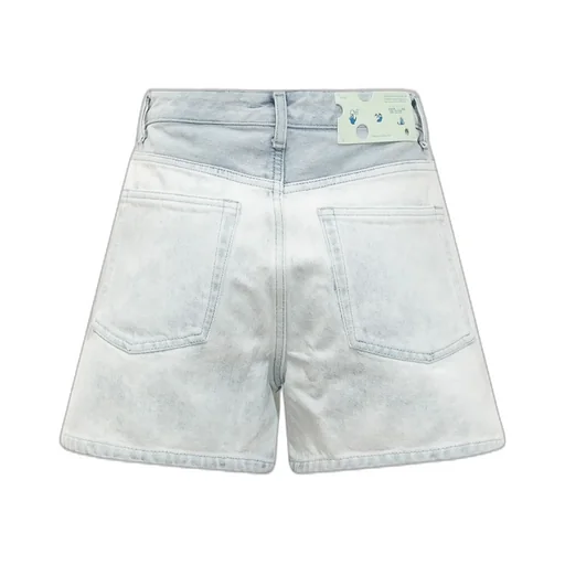 Off-White Degrade Denim Shorts