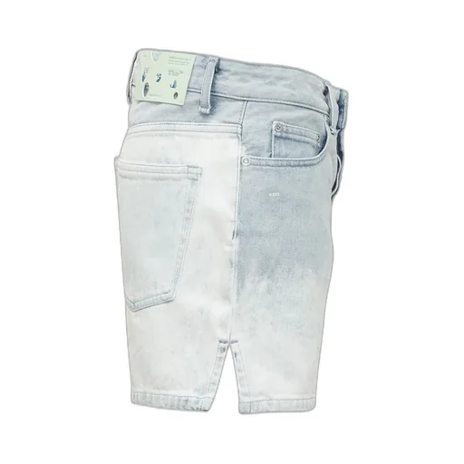 Off-White Degrade Denim Shorts