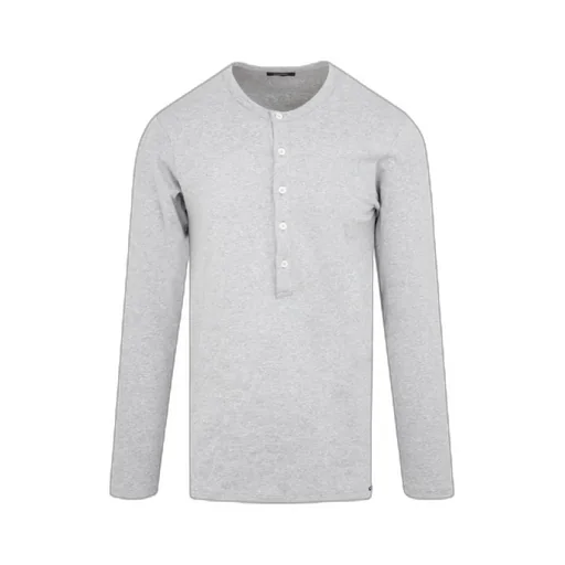 Tom Ford Crewneck Henley Pajama T-Shirt