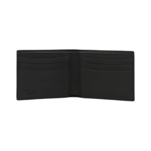 Gancini Leather Bi-Fold Wallet