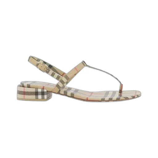 Burberry Vintage Check Flat Sandals