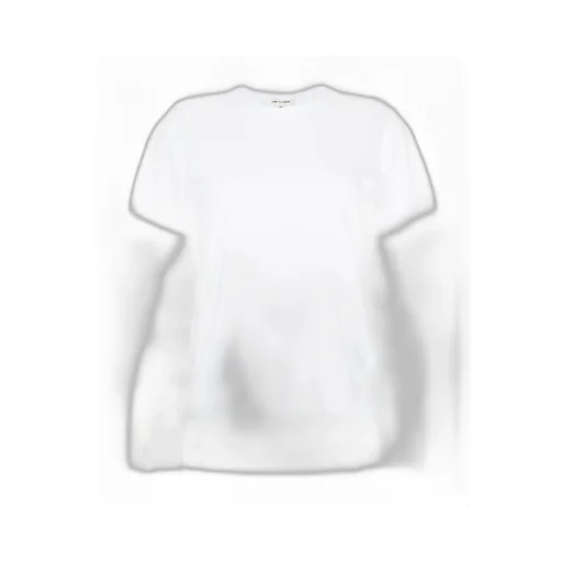 Ruffle-Trim Crew-Neck T-Shirt