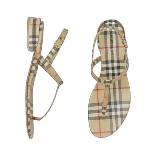 Burberry Vintage Check Flat Sandals