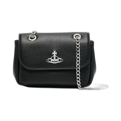 Orb-Plaque Shoulder Bag