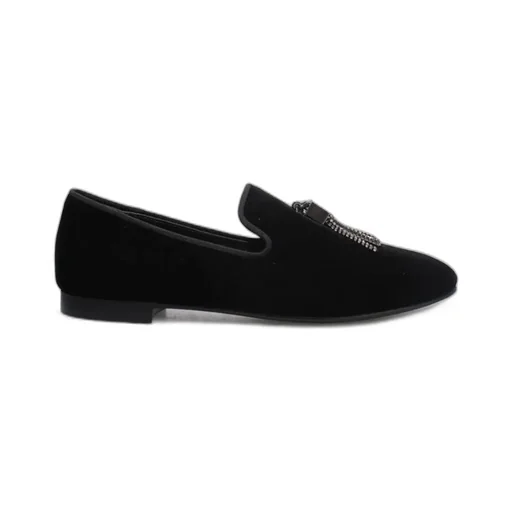 Logo Round-Headed Business Casual Shoes