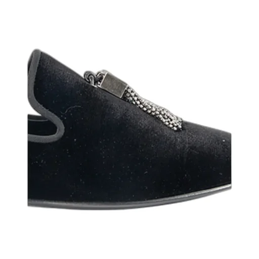 Logo Round-Headed Business Casual Shoes