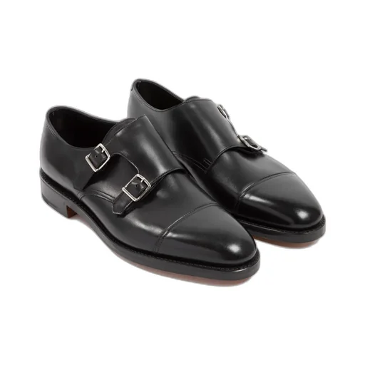 John Lobb William Monk Strap Shoes