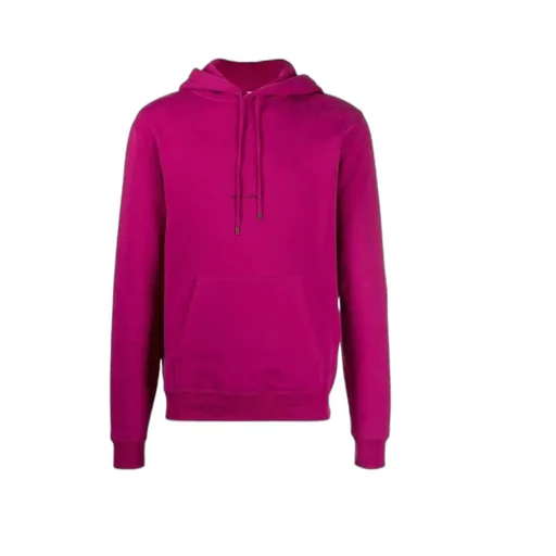 Saint Laurent Logo Printed Drawstring Hoodie