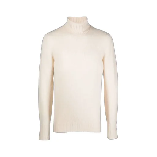 Ribbed Knit Turtleneck Jumper