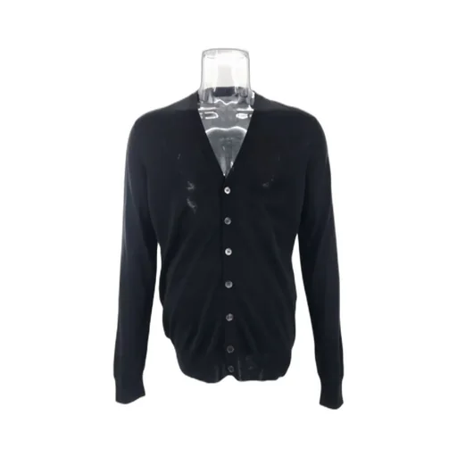 V-Neck Button Sweater