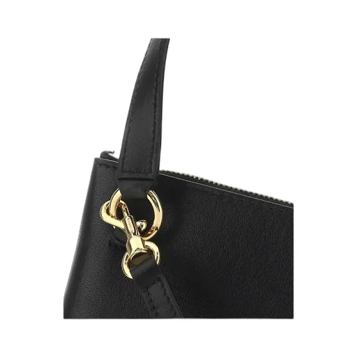 Jil Sander Logo Printed Zipped Crossbody Bag