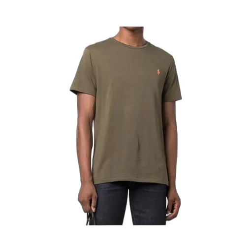 Embroidered-Logo Short-Sleeve T-Shirt