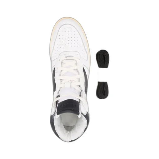 High-Top Logo-Print Trainers