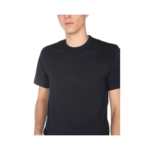 Open-Necked Black Shirt
