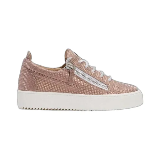 Giuseppe Zanotti Logo Plaque Lace-Up Sneakers