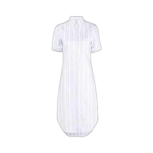Striped Poplin Shirtdress