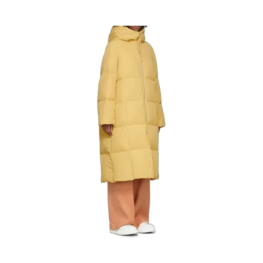 Long Medium-Length Down Jacket